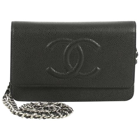 chanel classic wallet on chain caviar leather|Wallets on Chain .